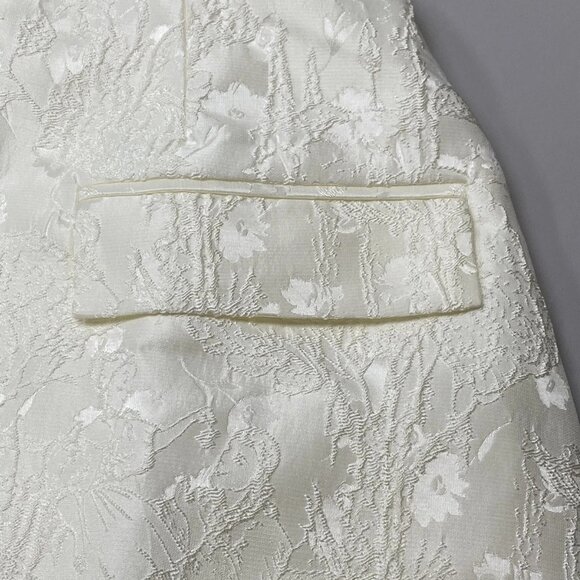 Amanda Uprichard Women’s “Bethany” Jacquard Romper Mini Dress - Picture 5 of 8